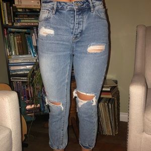 Pacsun Ripped Mom Jeans
